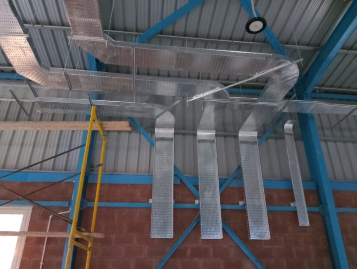 Cable tray supply and installation for Alba Taba factory, 10th of Ramadan
